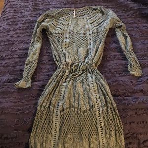 free people long lace dress